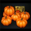 collection of small artificial pumpkins