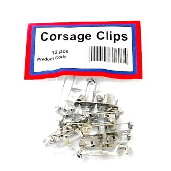 12 pack of corsage clips