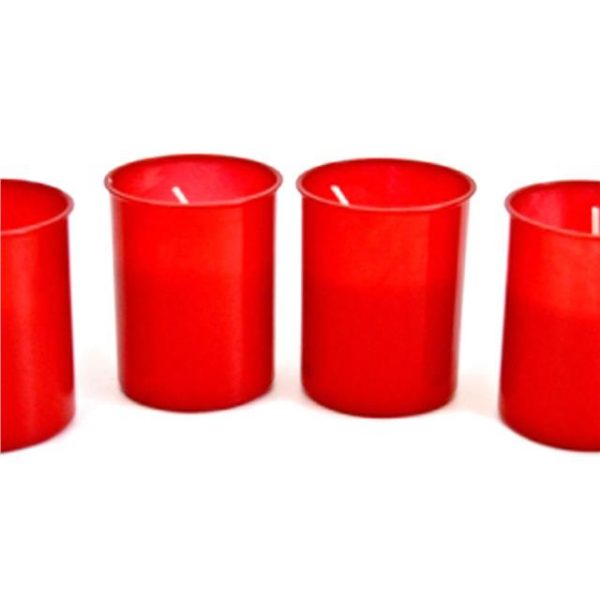 Red Grave Candle - Pack of 4