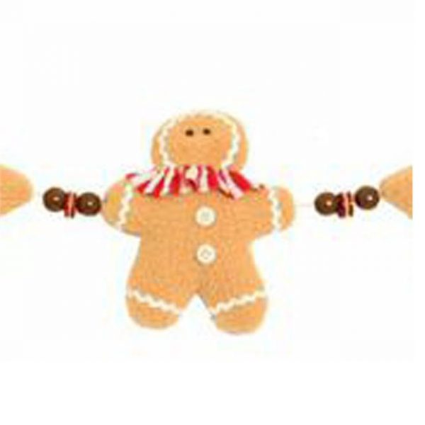 Christmas Gingerbread Man Garland