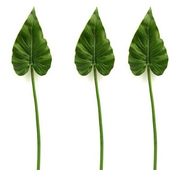 Artificial Tropical Leaves - Pack of 3