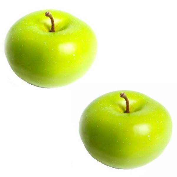 artificial green apples