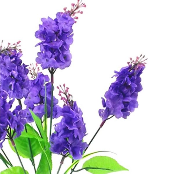 Artificial Lilac Flower Bush - Purple