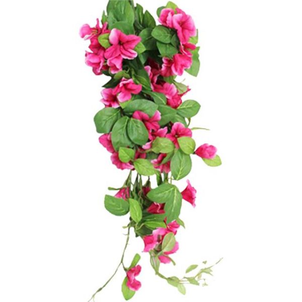 Artificial Hot Pink Morning Glory Trailing Plant