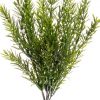 artificial rosemary bush with green foliage