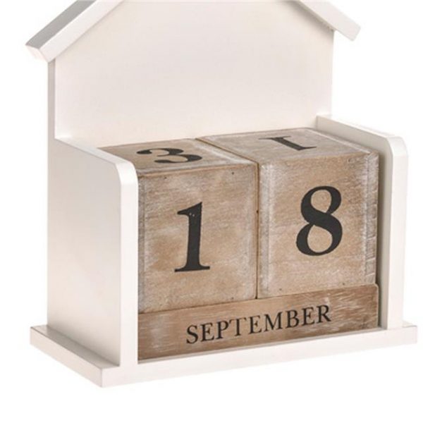 Wooden Aspen Perpetual Calendar