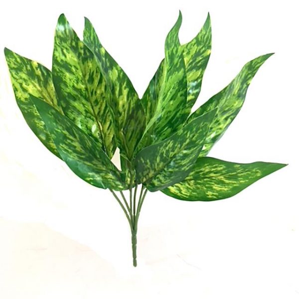 Artificial Dieffenbachia Leaf Bush