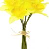 realistic artificial daffodils in a bunch