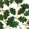 large green fake oak leaves