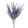 artificial heather purple bush