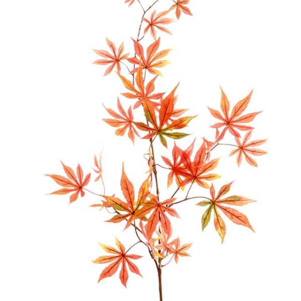 artificial Japanese maple leaf spray
