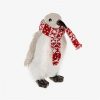 penguin Christmas decoration wearing a red scarf