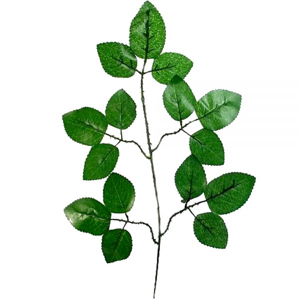 Artificial Rose Leaf Spray