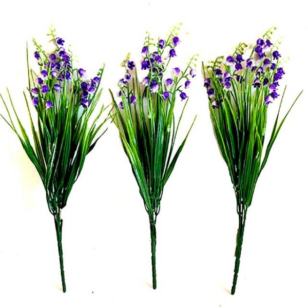 Artificial Purple Bluebell Flowers