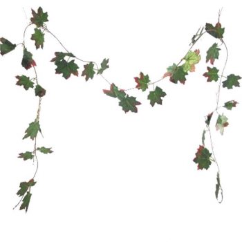 Pack of 5 Artificial Autumn Maple Leaf Garlands