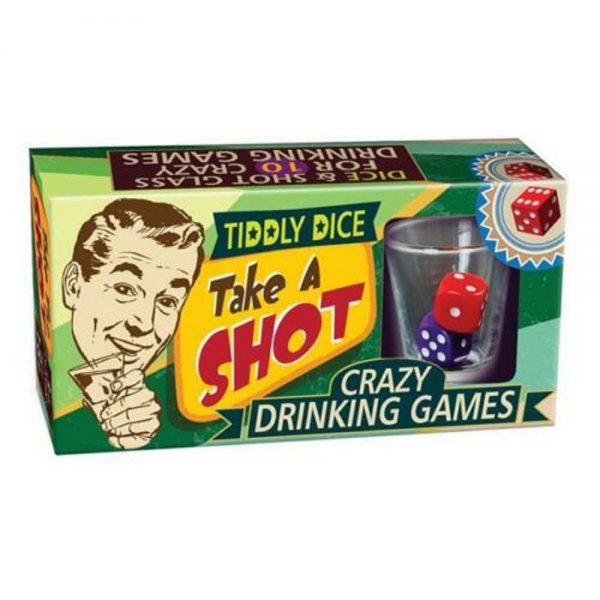 Take a Shot Crazy Adult Drinking Dice Game