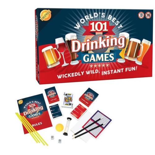 Wickedly Wild Worlds Best 101 Drinking Games Adult Board Game