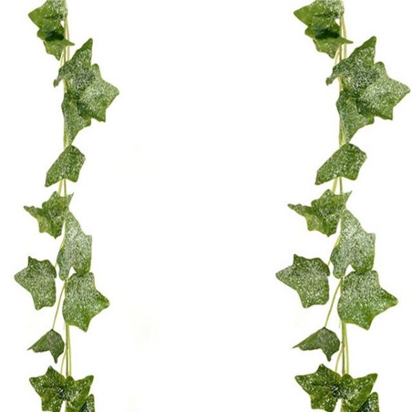 Artificial Frosted Ivy Garland