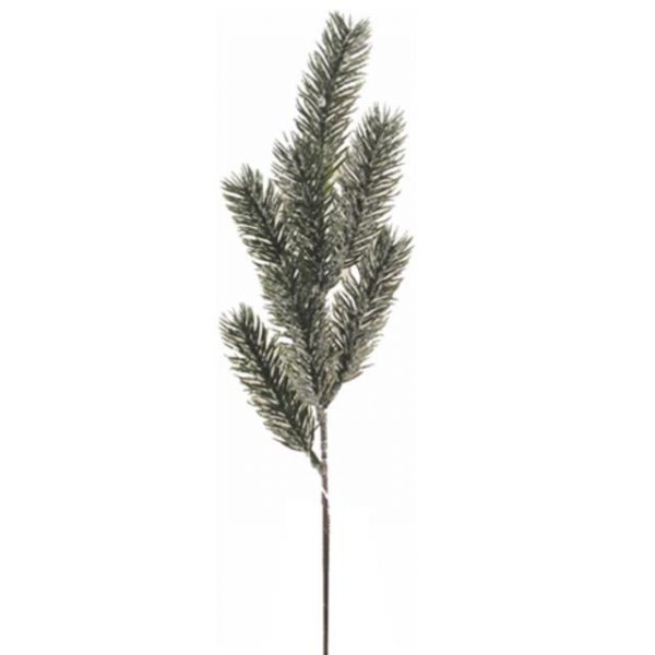 Artificial Frosted Spruce Spray