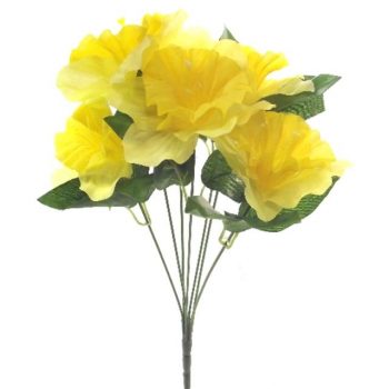 Artificial Daffodil Flower Bush