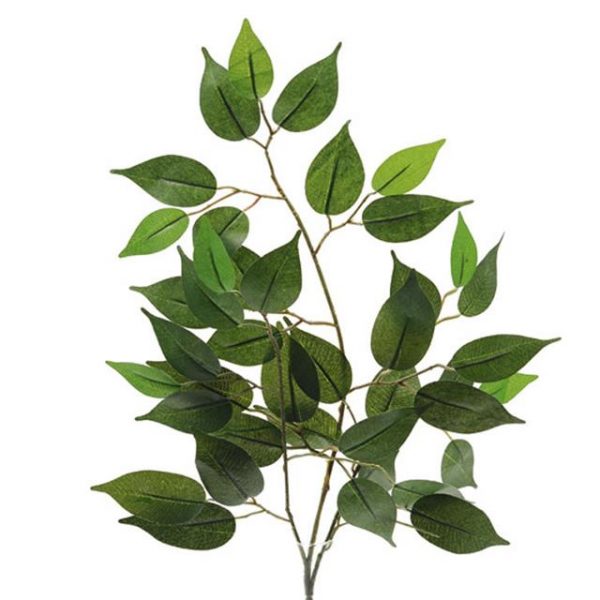 Artificial Green Ficus Branch