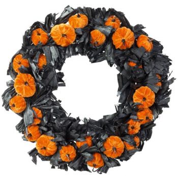 Artificial Luxury Pumpkin Wreath