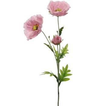 Artificial Pink Country Poppy