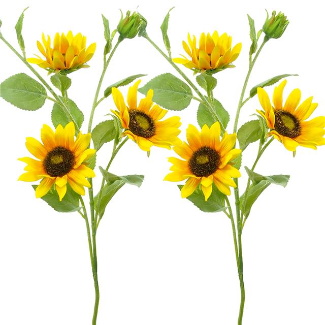 Artificial Sunflower Spray | Fake sunflower spray | Shelf Edge UK