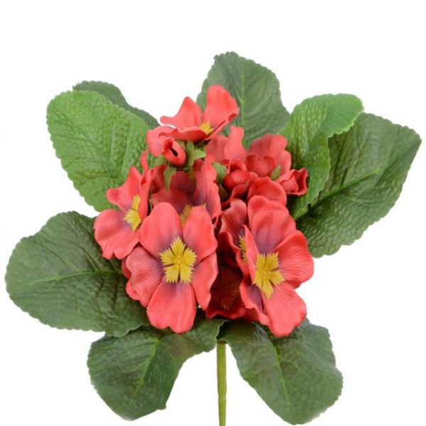 Artificial Red Primrose Plant