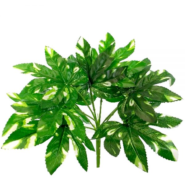 Artificial Green Maple Bush