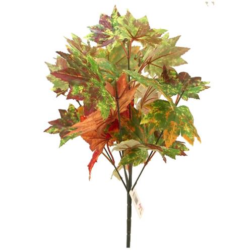 Artificial Autumn Maple Leaf Bush