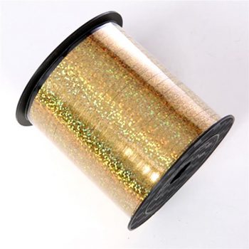 Gold Holographic Curling Ribbon
