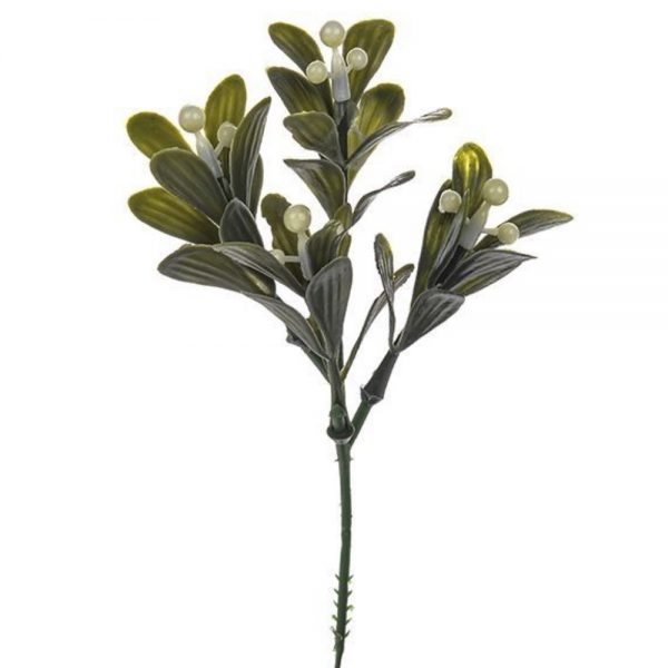 Artificial Mistletoe Pick 20cm