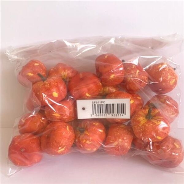 Bag of 24 Mini Orange Pumpkins