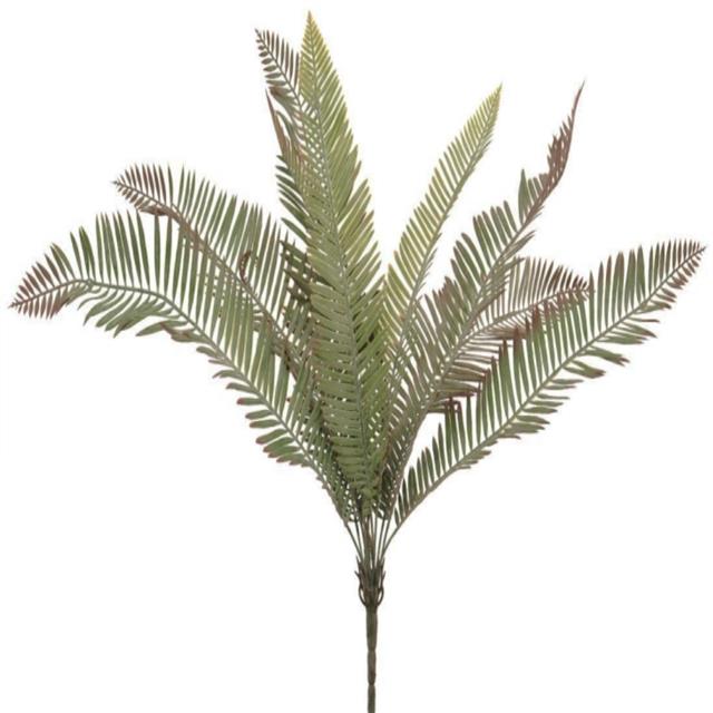 Pogonatherum Palm Leaf Decorative Foliage Pack of 6 Artificial Palm Leaves 